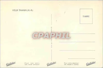 Velho Thann (H.R.) — editor Pellotier, número de série não visível — Verso