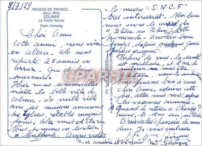 Colmar — Mała Wenecja — Rewers