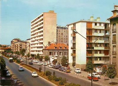 Vista da rua Gambetta em Choisy-le-Roi — editor Images de France, n° 765
