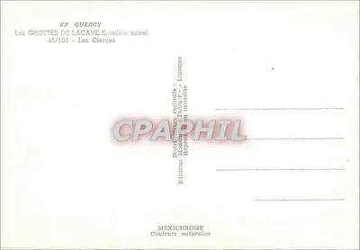 Grotty Lacave — Ciemne światło — Éditions Mexichrome — Rewers