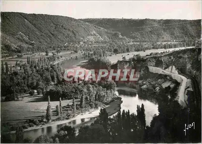 Souillac (Lot) — O admirável paisagem oferecida pela Dordogne e sua vales — Les Éditions d'Art Martel, Paris