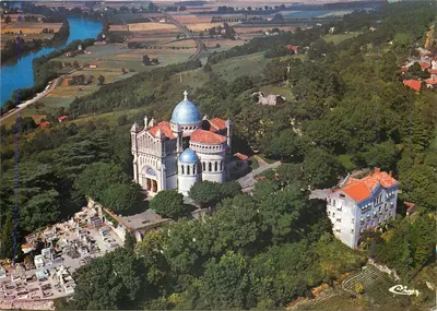 Penne-d'Agenais — Santuário de Nossa Senhora de Peyragude — Impressor Combier Macon