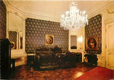 Viena, Schloss Schönbrunn — Quarto compartilhado do Imperador Franz Joseph I. e da Imperatriz Elisabeth — Número de publicação 5166