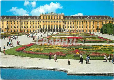 Schloss Schönbrunn — Palácio Imperial em Viena — editor Bauer, n° 420