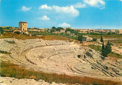 Siracusa — Teatro grego — P. Marzeri s.r.l. - Schio, n° 55