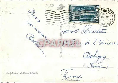 Trieste - Vista das margens — editor Vera Fotografie, n°73 — Verso