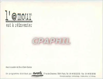 L'@mou@r — Dix histoires d'amours au temps du Sida — avanti films — Verso