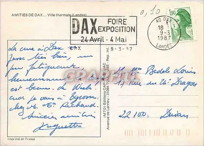 DAX — Amizades de DAX — editor MTO Edições de Larnie — Verso