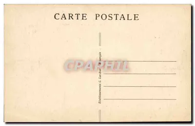 El Defilé d'Entre Porte — De Champagnole a Nozeroy (Jura) — C.L.B. — Reverso