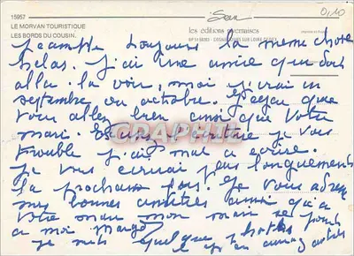 Le Cousin — Brzegi rzeki Cousin — pierwsze wydanie — Rewers