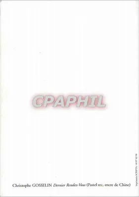 Último Encontro — Christophe Gosselin — Verso