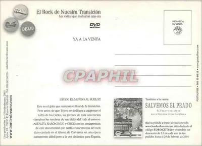 Asfalto, Barón Rojo e Obús — El Rock de Nuestra Transición — Borderdreams 2004 — Verso