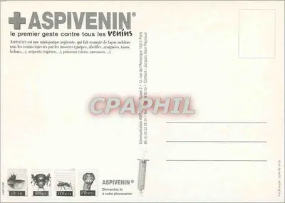 Guepe — 1278 B14 — Aspivenin — Verso