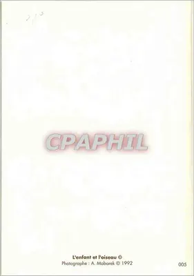 Dziecko i ptak — seria 005 — A. Mobarek © 1992 — Rewers
