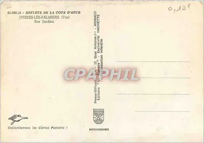 Hypères-les-Palmiers — Zijn Tuinen — Uitgaven Monaco Hachette — Achterkant