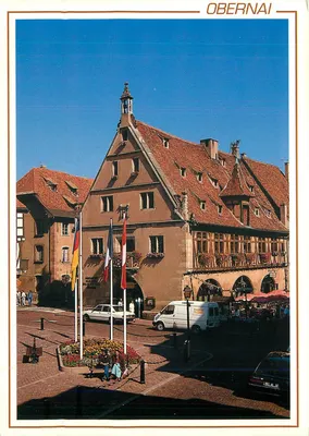 Obernai — Praça da Halle — Images d'Alsace