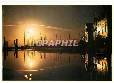 Sunset Marken Holland 1980 — Fotografia de Paul Kuiper — editor Photogallery Marken Holland