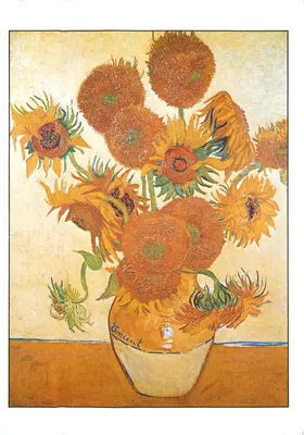 Tournesols — peinture de Vincent van Gogh — Édito-Service S.A., Genève