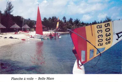 Plancha a vela — Belle Mare — Photo Maxima