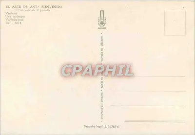 Torero i byk — olej — L. USERP — Rewers