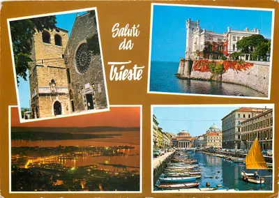 Vue de Trieste — éditeur Anonini, n°1