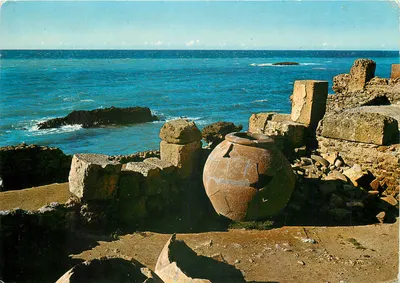 Ruínas romanas — Tipaza — Sociedade Nacional de Edição e Difusão, Argélia, n°631