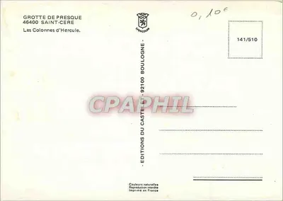 Gruta de Presque — As Colunas de Hércules — Edições do Castellet — Verso