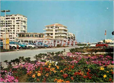 Saint-Cyprien Plage — vista da promenade e dos prédios — Éditions S. Pildou, n° 4841