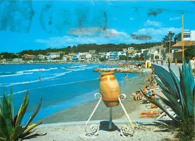 Saint-Cyr - Les Lecques — Vista pitoresca da praia — Les Éditions Chromé