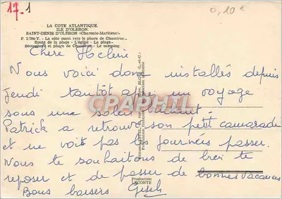 Saint-Denis-d'Oléron — widok panoramiczny — Estel — Rewers