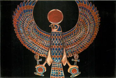 Pectoral du faucon de Toutankhamon — édition exclusive du Musée Égyptien, Caire — n°342