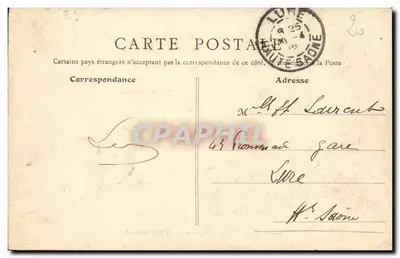 Clairvaux (Jura) alt. 540 m. — Kąt jeziora — B.F. Paris, R. Chapuis, n°31 — Rewers