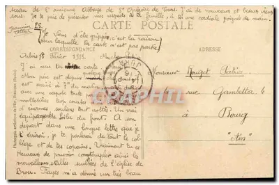 Environs d'ARBOIS (Jura) — Les Rochers — Édition C. Lardier, à Beaune — Verso