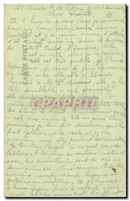 Saint-Claude — Il Ponte sospeso — Editore: C. L. B. (n° 61) — Verso