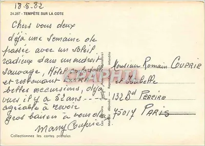 Burza nad wybrzeże — 24.287 — Wydawnictwo Jean — Rewers