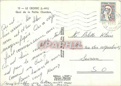 Le Croisic (L.-Atl.) — Quai de la Petite Chambre — Wydawnictwo Gaby — Rewers