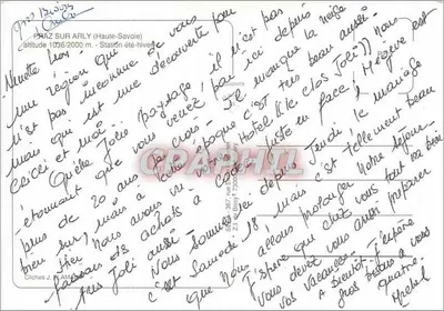 Praz-sur-Arly — Nel Paese del Mont-Blanc — CRAPHIL — Verso