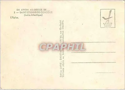 Saint-Étienne-de-Corcouë — A Igreja — Edição Lapie — Verso