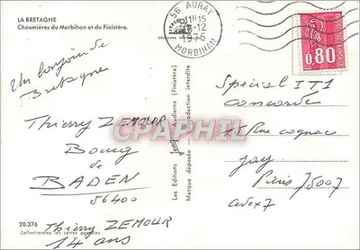 Chaumières — Bretonnais — Les Éditions Jean — Verso