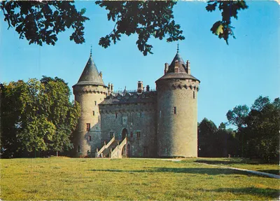 Castelo feudal de Combourg — Séculos XII a XIV — Impressor Combier
