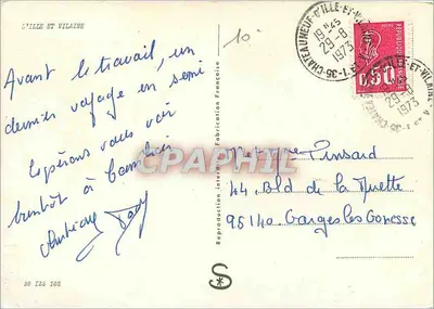 A Costa Bretã — O departamento do Ille-et-Vilaine 35 — editor S* — Verso