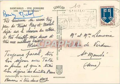 Quimper en Croigne — Porta fortificada — IRIS — Verso
