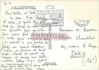 La Côte de Beauté i ujście Gironde — Royan, Midi-Atlantycki — Wydawnictwo Gaby — Rewers