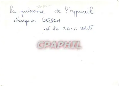 Urządzenie Bosch — moc 2000 wat — wysłane z LERAINCY — Rewers