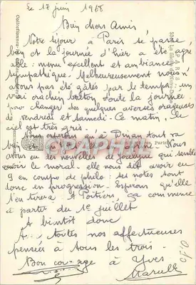Widok Paryża z katedry Notre-Dame — wydawca IRIS, nr 334 — Rewers