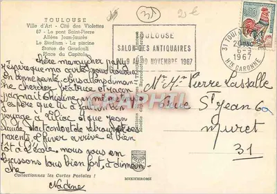 Toulouse Cidade de Arte — IRIS — Verso