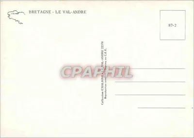 Le Val-André — Bretanha, Costa da Esmeralda — Editor Chaligne, n° 23370 — Verso