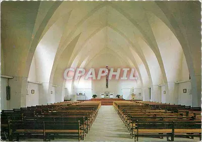Hossegor (Landes) — Interior da Igreja — Arquiteto: Sr. B. Durand — Edição Eurolux