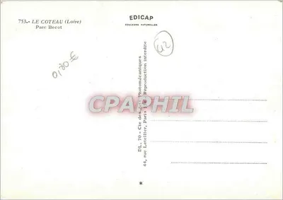 O Coteau (Loire) — Parc Becot — Editora EDICAP — Verso