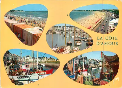 A Costa do Amor — PORNICHET, LA BAULE, LA CROISIC — Edições de Arte YVON